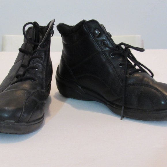 Rohde Women's Ankle Boots Soft Leather Lace Up Walking Size UK 6 Made in Germany - Picture 2 of 14